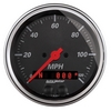 3-3/8" GPS SPEEDOMETER, 0-120 MPH, DESIGNER BLACK